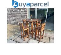 Deluxe Alfresco Bar Set Four Seater Charles Taylor Trading Brown One Size