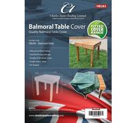 Charles Taylor Balmoral Side Coffee Table Outdoor Furniture Fitted Cover Green