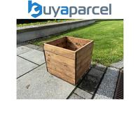Charles Taylor Berwick Wooden Open Large Square Planter Plant Flower Pot