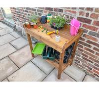 Charles Taylor Davenport Outdoor Garden Table - Potting/Utility Table
