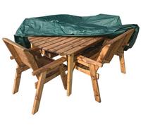 Charles Taylor Deluxe Fitted Six Seater Table Set Cover - L250 X W295 X H102 Cm