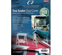 Charles Taylor Deluxe Fitted Two Seater Swing Cover - L130 X W176 X H200 Cm