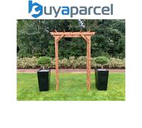 Charles Taylor Devonshire Grand Large Wooden Garden Arch Pergola Plant Support