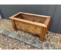 Charles Taylor Prestbury Raised Rectangular Trough Large, Brown
