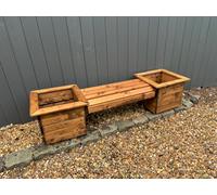 Charles Taylor Knights Single Planter Bench W1250 D475 H400 Weight 21kg