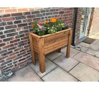 Charles Taylor Multi Pack Of 2 - Somerford Deep Root Large Planter - Wood - L48 X W104 X H90 Cm