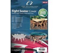 Charles Taylor Square Deluxe 8 Seater Table Set Outdoor Furniture Fitted Cover
