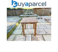 Charles Taylor Square Wooden Outdoor Garden Bistro Dining Table