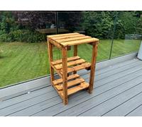 Charles Taylor Trading Bramshall Multi Storage Table Regular in Brown Charles Taylor Trading Brown