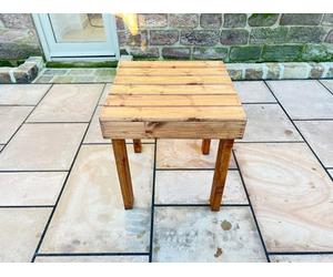 Charles Taylor Trading Burghley Table - L60 X W60 X H66 - Redwood - Fully Assembled