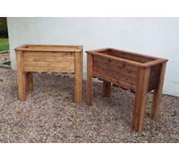 Charles Taylor Medium Raised Trough Set of 2, none