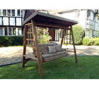 Charles Taylor Trading Charles Taylor Dorset Three Seater Swing Grey