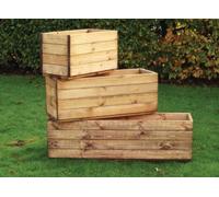 Charles Taylor Trading Open Trough Set in Brown Charles Taylor Trading Brown