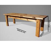 Charles Taylor Trading Charles Taylor Solid Wood Outdoor Solid Form