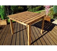 Wooden Two Seater Table Charles Taylor Trading Brown One Size