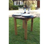 Charles Taylor Circular BBQ Table, Brown