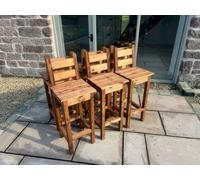 Charles Taylor Trading Deluxe Alfresco Bar Stool in Brown Charles Taylor Trading Brown