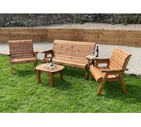 Charles Taylor Trading Large Five Seat Mutli Set With Rect Coffee in Brown Charles Taylor Trading Brown