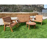 Charles Taylor Trading Large Five Seat Mutli Set With Round Coffee