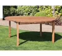 Charles Taylor Trading Large Round Table in Brown Charles Taylor Trading Brown