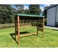 Charles Taylor Trading Large Universal Shelter - Redwood - L92 X W225 X H194 - Green