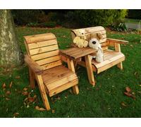 Charles Taylor Trading Little Fella's 3 Seater Companion Set (straight) in Brown Charles Taylor Trading Brown