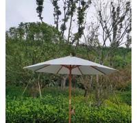 Charles Taylor Trading Parasol Self-Assembly - W270 X D74 X H98 - Polyester - Grey