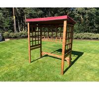 Charles Taylor Trading Regular Universal Shelter - Redwood - L92 X W172 X H194 - Burgundy