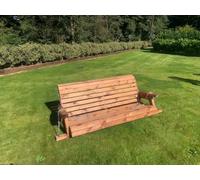 Charles Taylor Trading Three Seat Swing Seat Complete with Chain in Brown Charles Taylor Trading Brown