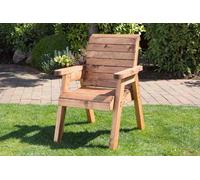 Charles Taylor Trading Traditional Chair Self-Assembly - L74 X W68 X H98 Cm - Redwood - Assembly Required