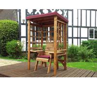 Charles Taylor Wentworth 1 Seat Arbour - Burgundy