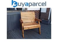 Charles Taylor Wooden Garden Large Grand Seat Chair Armchair