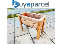 Charles Taylor Wooden Large Wiltshire Planter Raised Flower Bed Trough Pot