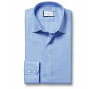 Charles Tyrwhitt Checked Shirts for Men - Non Iron with 100% Cotton Twill - Formal Dress Shirt for Work, Business & Weddings