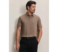Charles Tyrwhitt Cotton Rich Pique Polo Shirt Camel