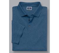 Charles Tyrwhitt Cotton Rich Pique Polo Shirt Indigo