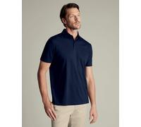 Charles Tyrwhitt Cotton Rich Pique Polo Shirt Navy