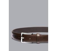 Charles Tyrwhitt Leather Smart Belt Brown