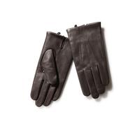 Charles Tyrwhitt Leather Touchscreen Gloves Brown