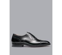 Charles Tyrwhitt male Leather Oxford Shoes - 9.5 - Black, Black,Brown