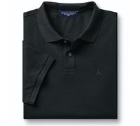 Charles Tyrwhitt Polo Shirts for Men - Smart Jersey Cotton Polo with Concealed Button-Down Collar - Breathable & Stylish T Shirt for Men UK - Classic & Modern Men's Polo-Shirts Short Sleeve Black
