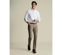 Charles Tyrwhitt Slim Fit 5 Pocket Stretch Jeans Brown