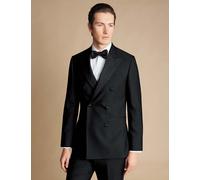 Charles Tyrwhitt Slim Fit Pure Wool Suit Jacket Black