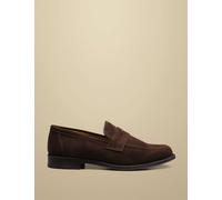 Charles Tyrwhitt Suede Loafers Brown