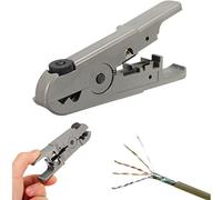 ChaRLes Universal Rotary Coax Coaxial Utp/Stp Cable Wire Cutter Stripping Tool Stripper
