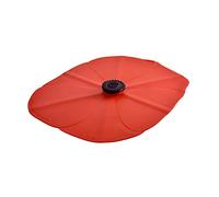 Charles Viancin 2907 Poppy Oblong Lid, Red by Charles Viancin