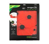 Charles Viancin 2998 Poppy Gift Set, Silicone, Red