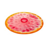 Charles Viancin - Grapefruit Silicone Lid for Food Storage and Cooking - 8''/20cm - Airtight Seal on Any Smooth Rim Surface - BPA-Free - Oven, Microwave, Freezer, Stovetop and Dishwasher Safe