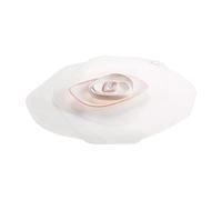 Charles Viancin - Rose Silicone Lid for Food Storage and Cooking - 6''/15cm - Airtight Seal on Any Smooth Rim Surface - BPA-Free - Oven, Microwave, Freezer, Stovetop and Dishwasher Safe - Frozen White