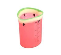 Charles Viancin - Watermelon Flexible Silicone Measuring Cup - BPA-Free, Plastic Free, Food-Grade Silicone - Microwave and Dishwasher Safe - 250 ml / 8 oz / 1 cup